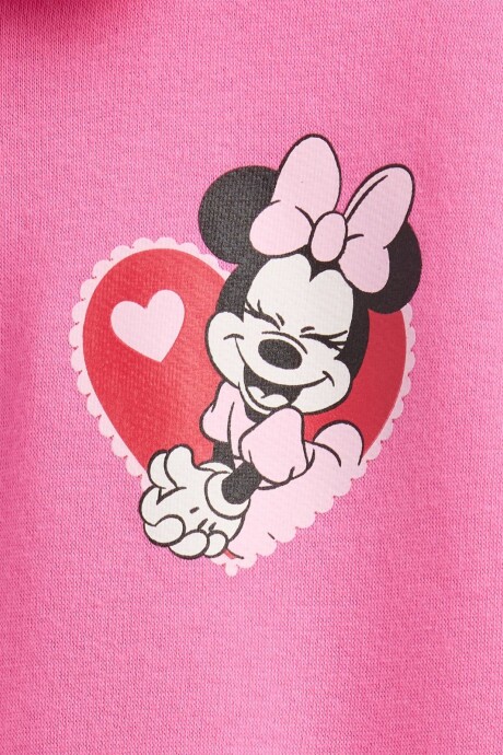 Set De Calza Y Buzo Deportivo Toddler Niña Pink Minnie Mouse