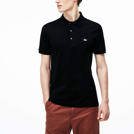 REMERA LACOSTE CHEMISE LISA MC Black