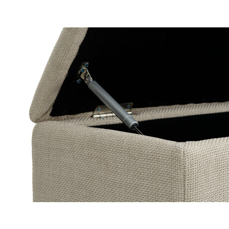 Banco Badsted Almacenaje Tela Beige/Color Roble