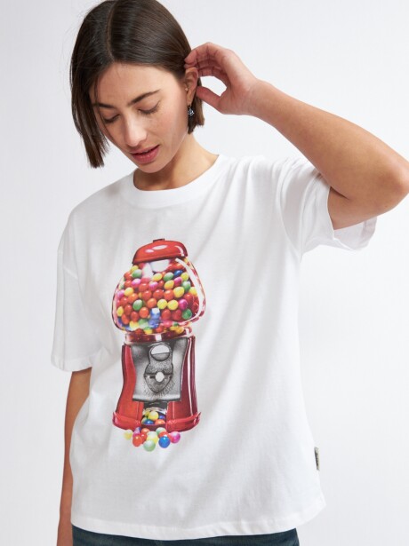 REMERA WASABI BLANCO