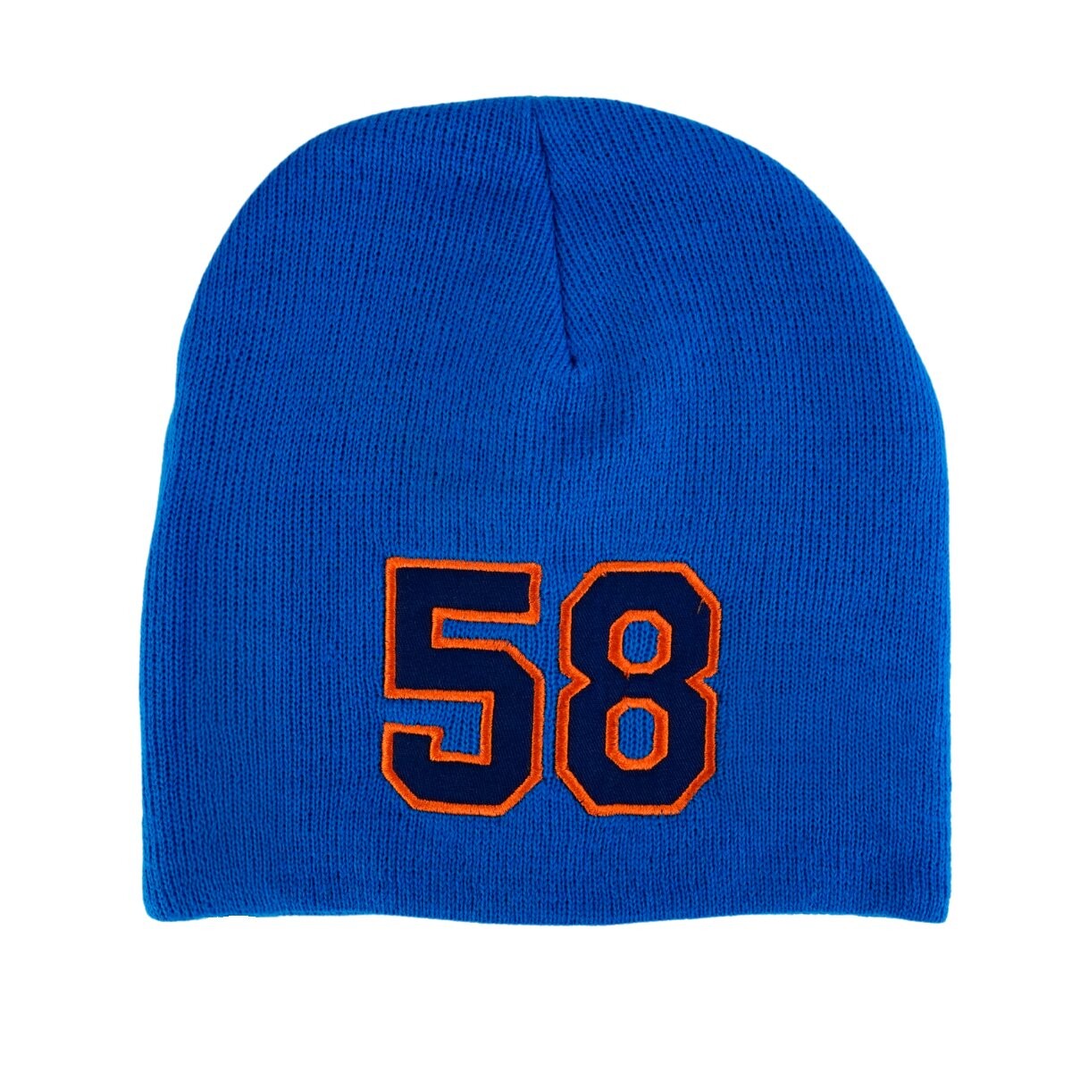 Gorro de lana azul 