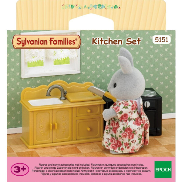 Sylvanian Families Set De Cocina Con Accesorios Juguete Sylvanian Families Set De Cocina Con Accesorios Juguete