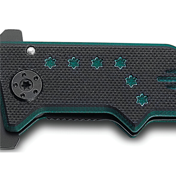 Navaja negra con estuche -TRAMONTINA TN8718