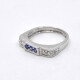Anillo Oro 18K Con Brillantes Y Zafiros Anillo Oro 18K Con Brillantes Y Zafiros