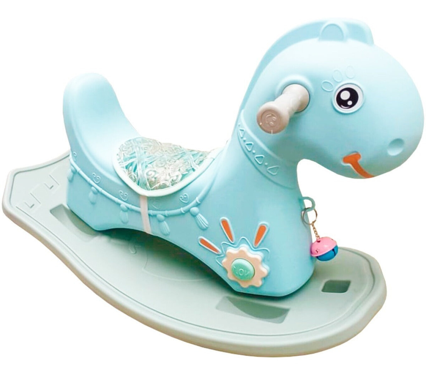 Caballito Balancín Mecedor Plástico C/ Silla P/ Niño 