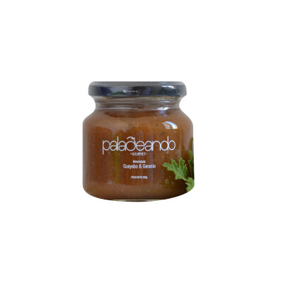 Mermelada guayabo y geranio Paladeando Mermelada Paladeando Guayabo