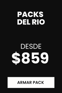 Packs del Rio desde $859
