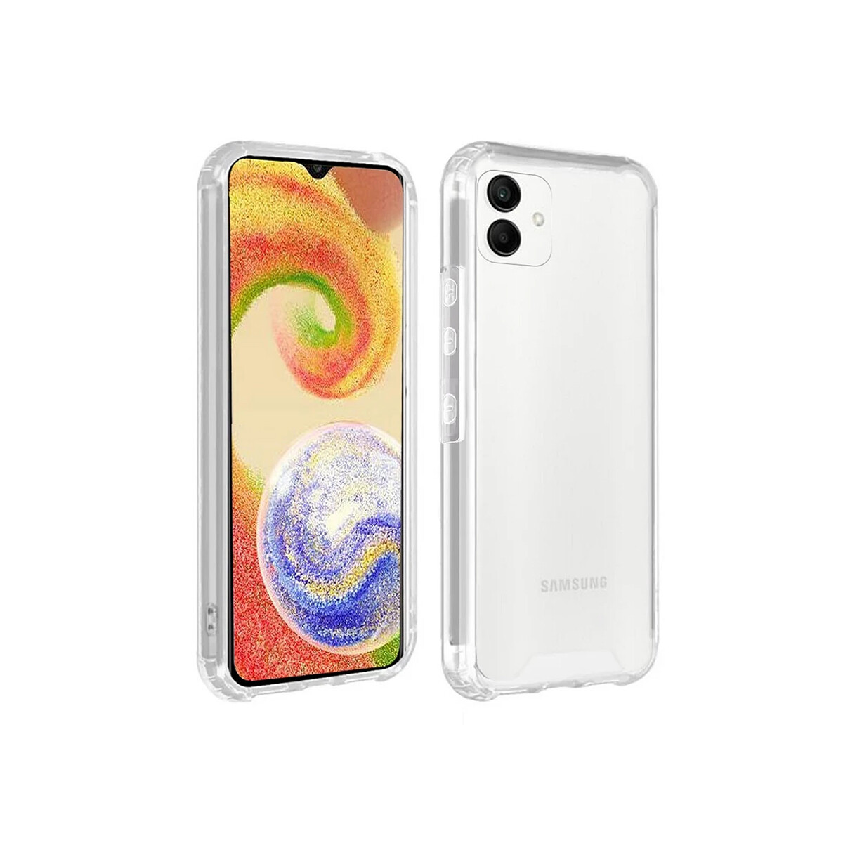 Protector Samsung Galaxy A04 rígido transparente 