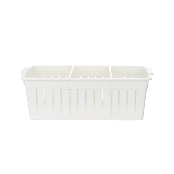 Organizador con divisores L blanco