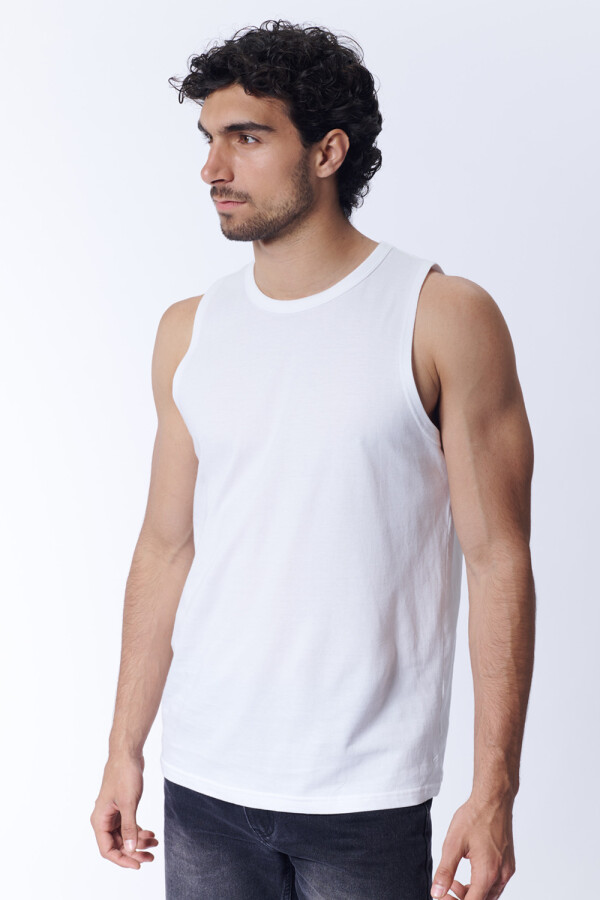 Musculosa Básica Blanco