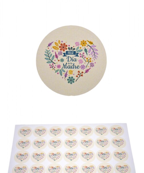 Stickers día de la madre plancha DISEÑO 5