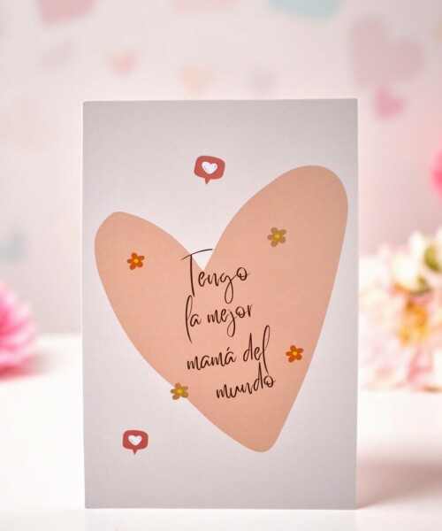 Tarjeta día de la madre 10x15 DISEÑO 15