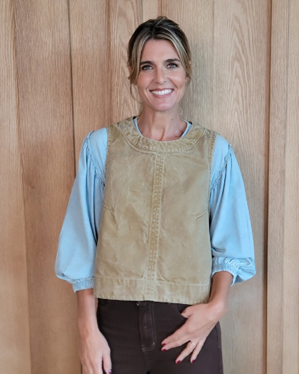 Chaleco Cadaqués - Denim Cepia 