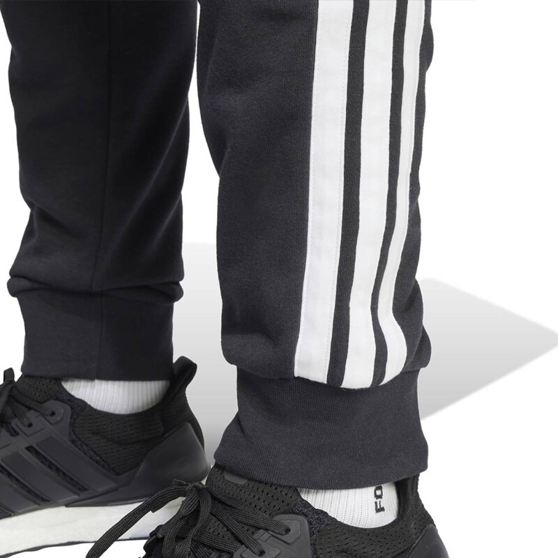 Adidas Pantalón M 3s Ft Tc Pt Negro-blanco