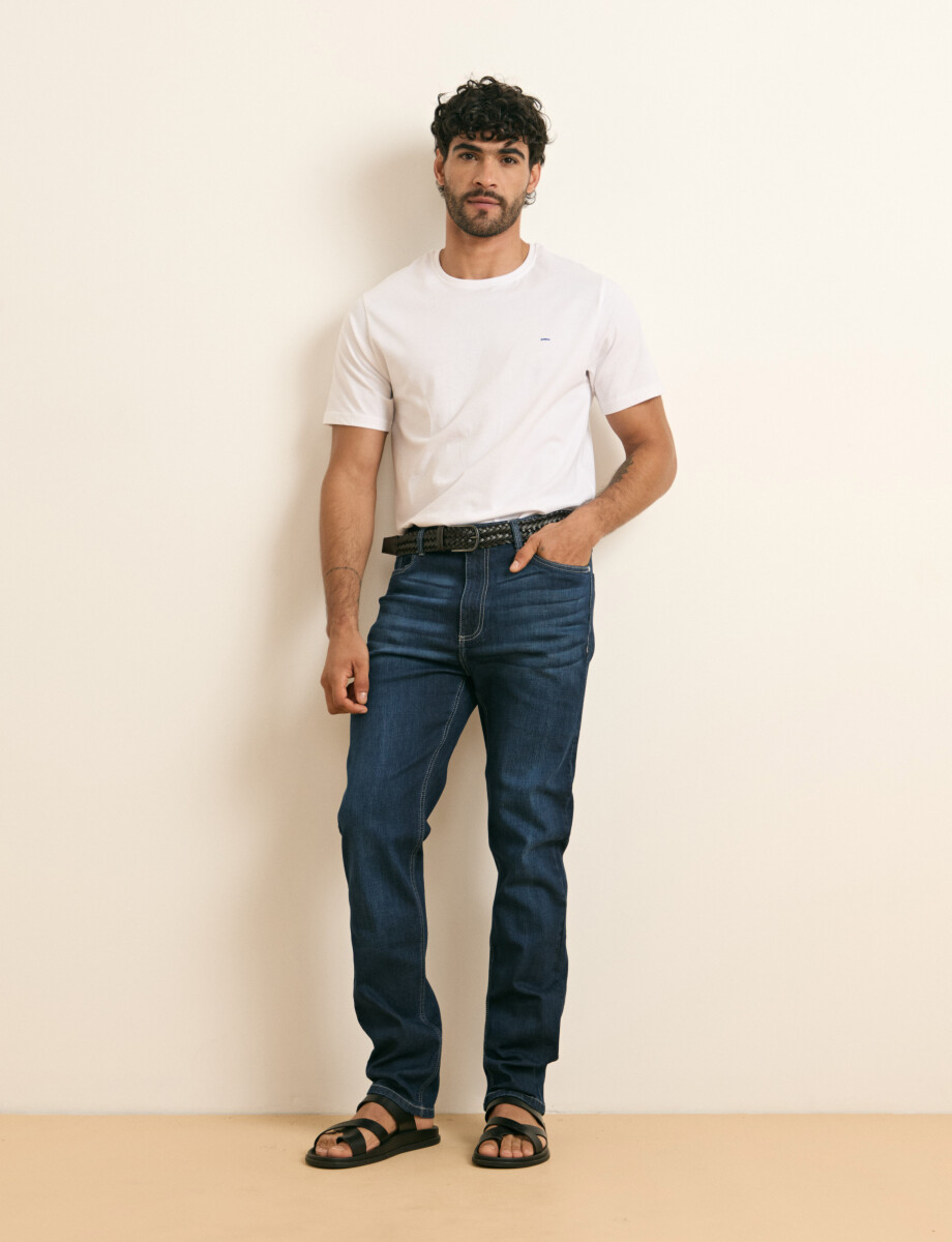 080875 PANTALON HARRY Azul Oscuro