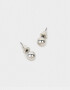 Aros Pasantes Metal Aros Pasantes De Metal - Plateado
