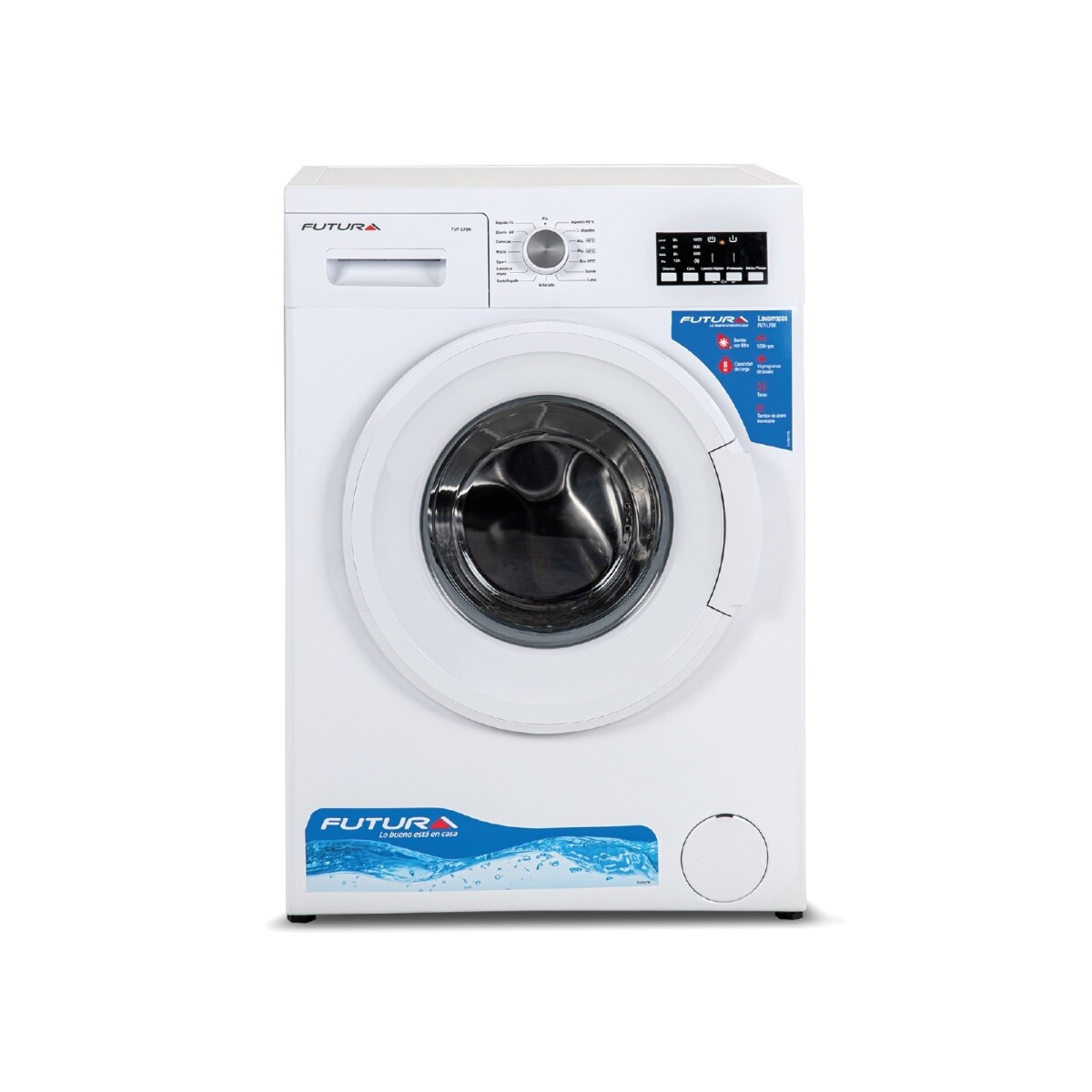 Lavarropas Carga Frontal 8 Kg. Futura Futlf8k 