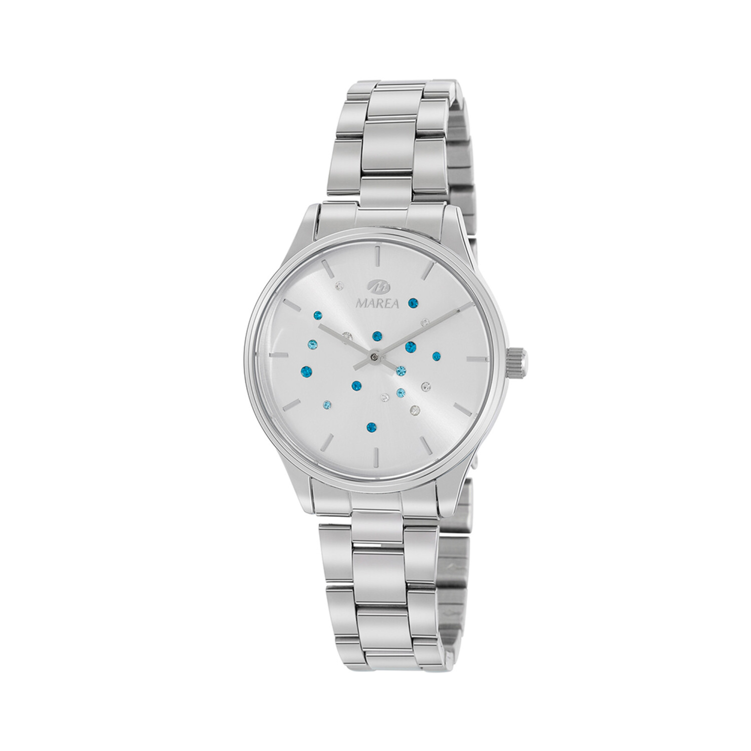 Reloj marea plateado hotsell