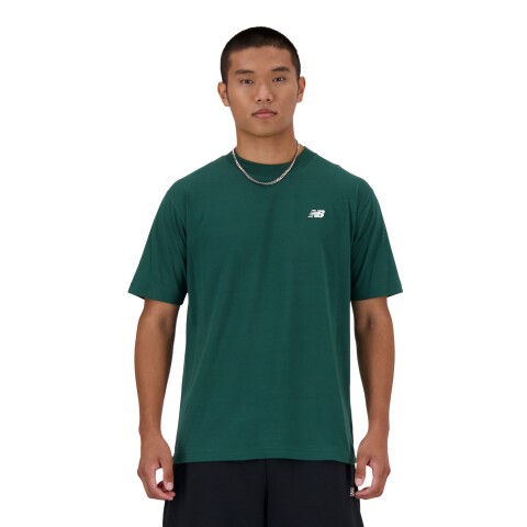 Remera New Balance de Hombre - Small Logo - MT41509NWG NIGHTWGR