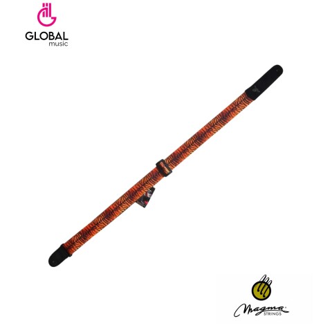 Correa Para Guitarra Magma Poliéster Tigre c/logo Correa Para Guitarra Magma Poliéster Tigre c/logo
