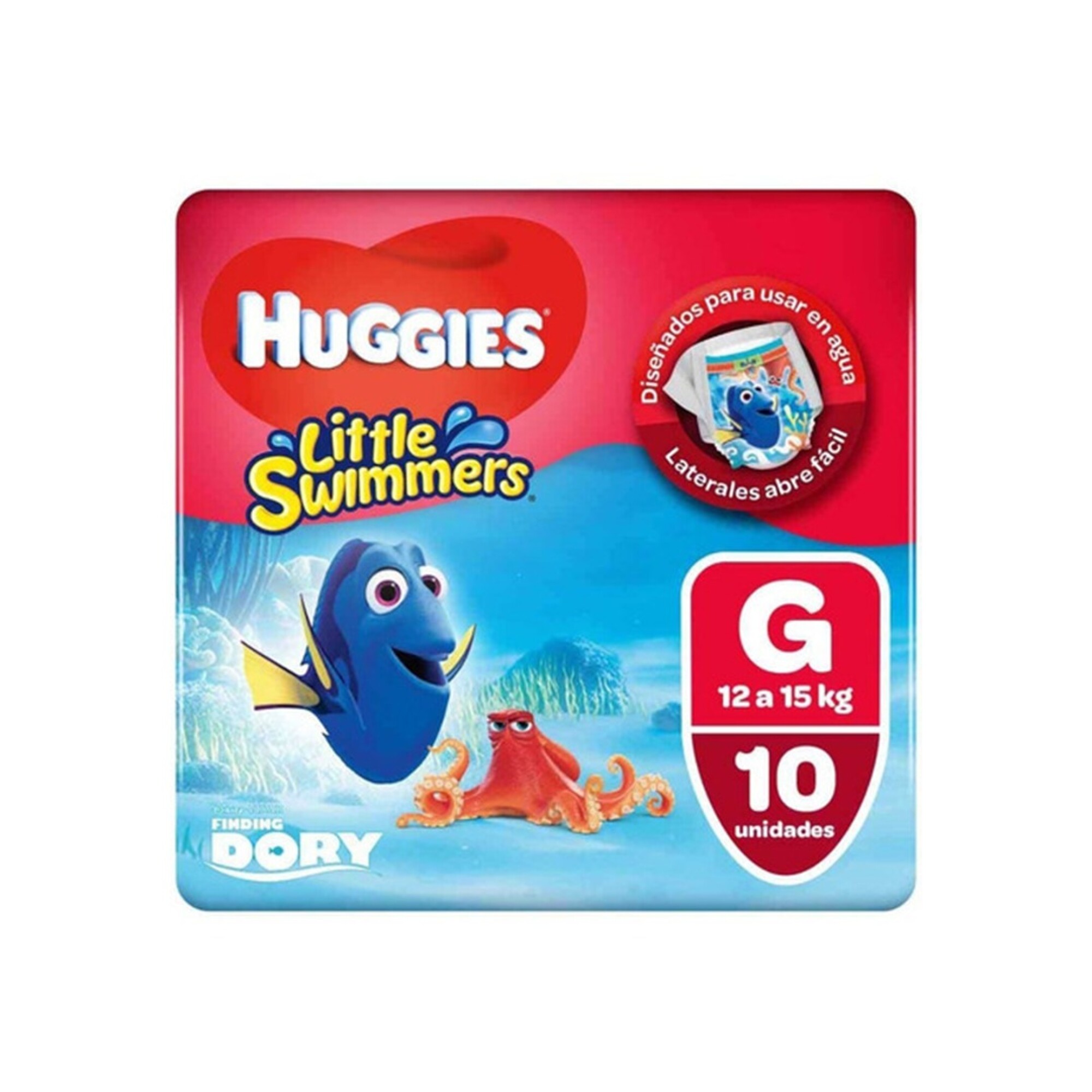 Huggies Little Swimmers Pañales para Agua Talle G x 10 u.