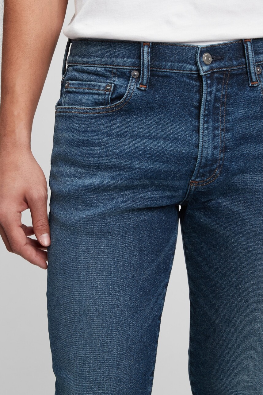 Jean Skinny Hombre Dark Wash