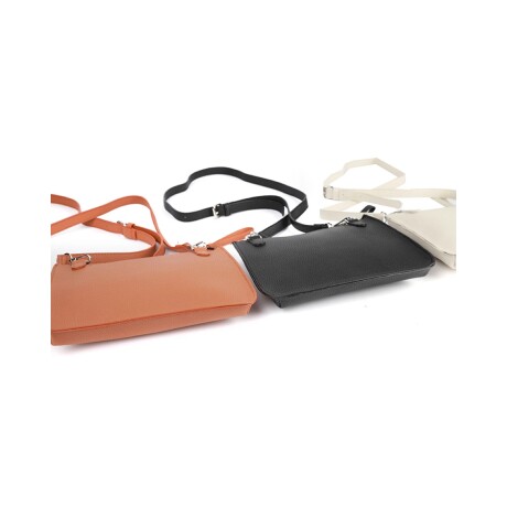 Bandolera Canva Aruba con correa desmontable Negro
