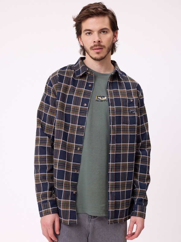 CAMISA VUNNI RUSTY Verde Oscuro