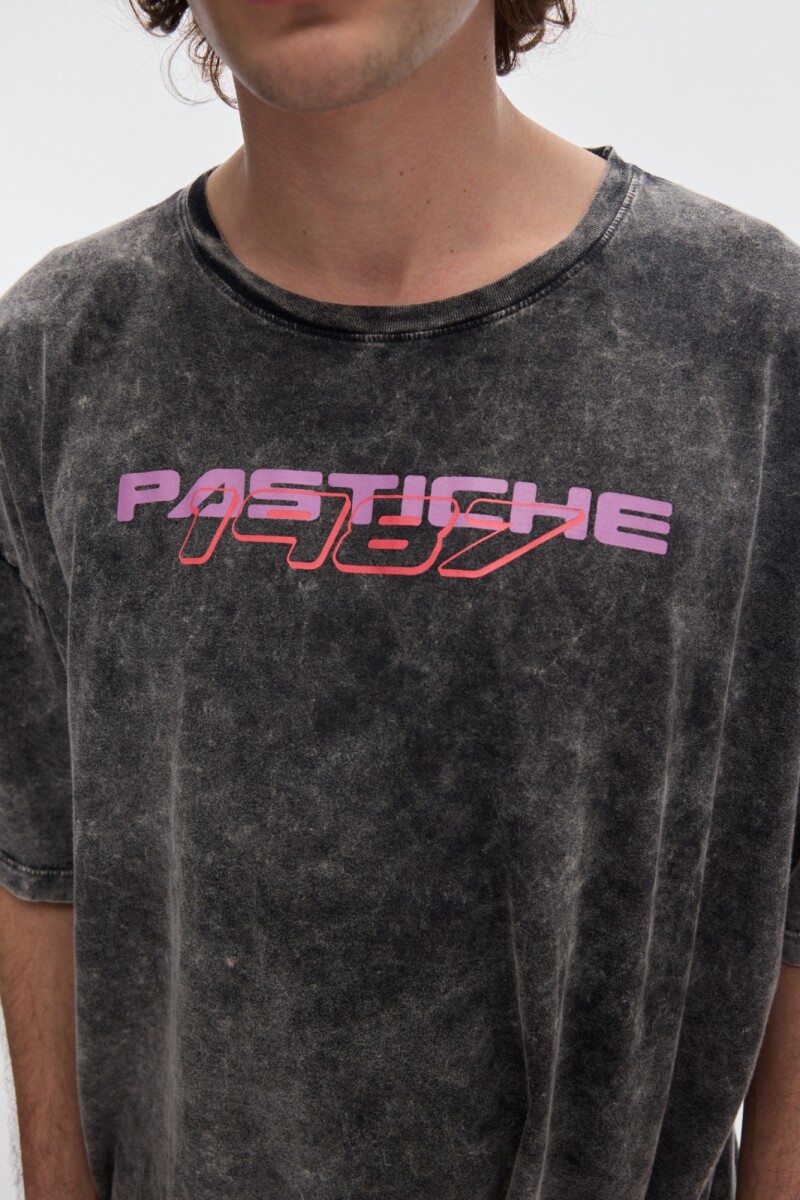 T-shirt Boxy Grey