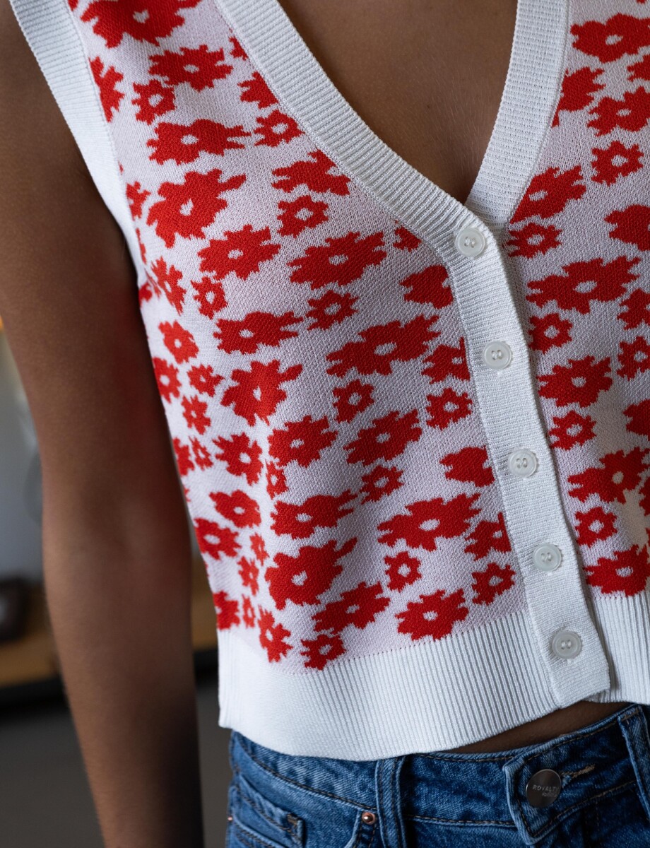 Chaleco Spring - Multi/rojo 