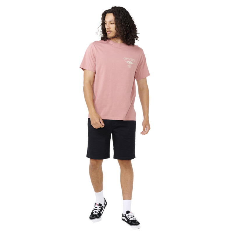 Remera Rip Curl Fade Out Icon - Rosa Remera Rip Curl Fade Out Icon - Rosa