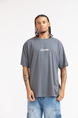 REMERA OVERSIZE COURAGE AZUL