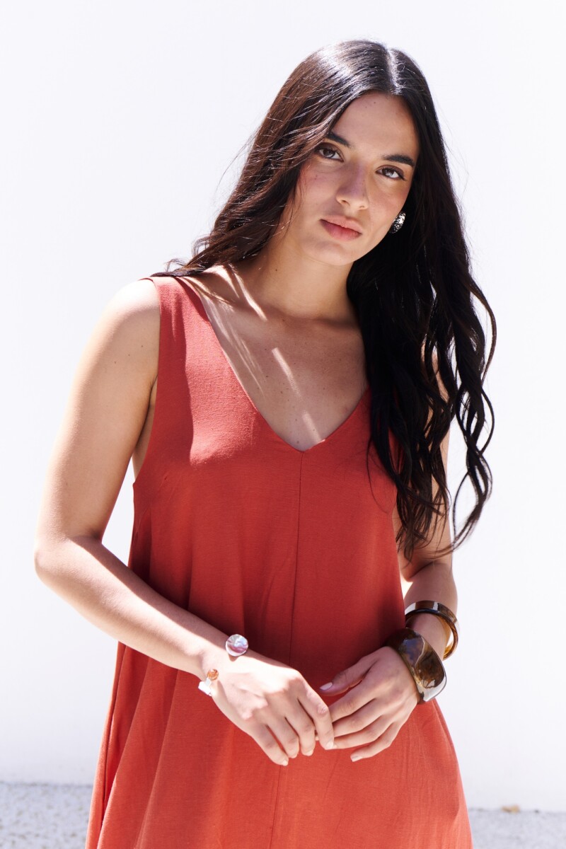 VESTIDO AMAPOLA ROJO