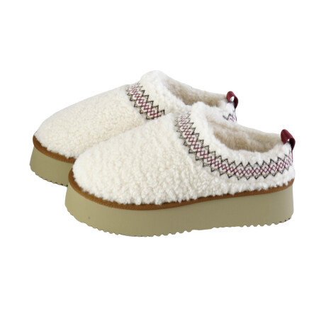 PANTUFLA SUECO CORDERITO BORDADO ETNICO SUELA GOMA ALTA PANTUFLA SUECO CORDERITO BORDADO ETNICO SUELA GOMA ALTA