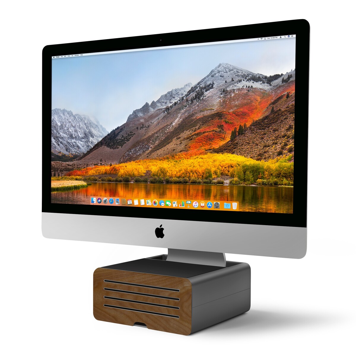 SOPORTE HIRISE PRO PARA IMAC & MONITORES TWELVE SOUTH - Nogal y metal 