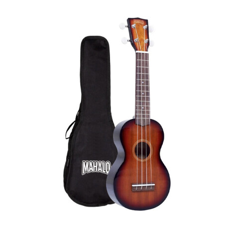 Ukelele Mahalo Mj1 Java Sunburst Con Funda Ukelele Mahalo Mj1 Java Sunburst Con Funda