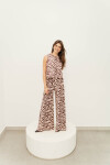 PANTALON SERENA REDDISH BROWN ZEBRA PANTALON SERENA REDDISH BROWN ZEBRA
