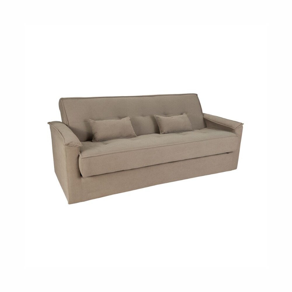 Sofá Cama 3 Cuerpos con 2 Almohadones - Daniela Marron