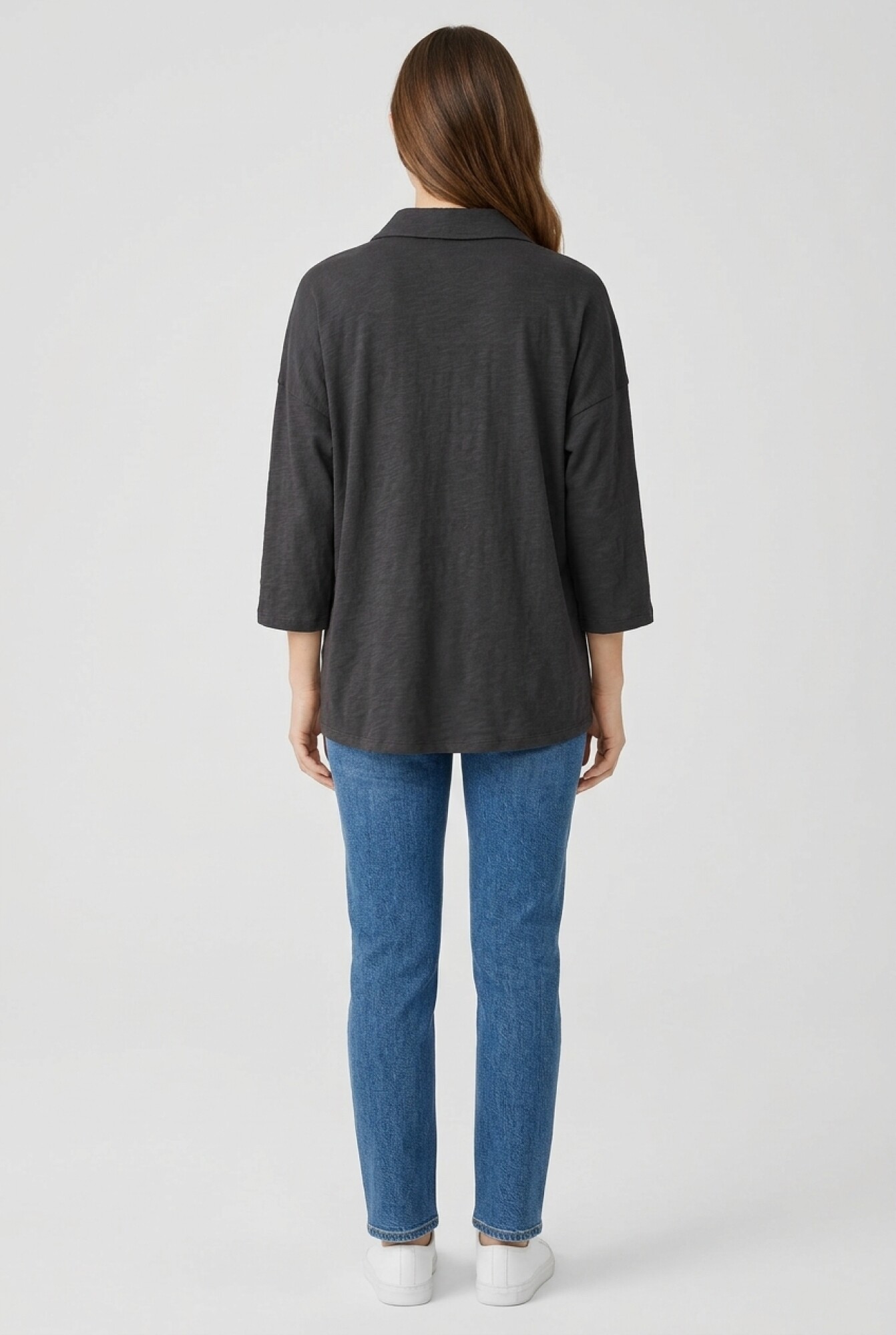 Camisa relaxed fit media cartera - Negro — Otherside