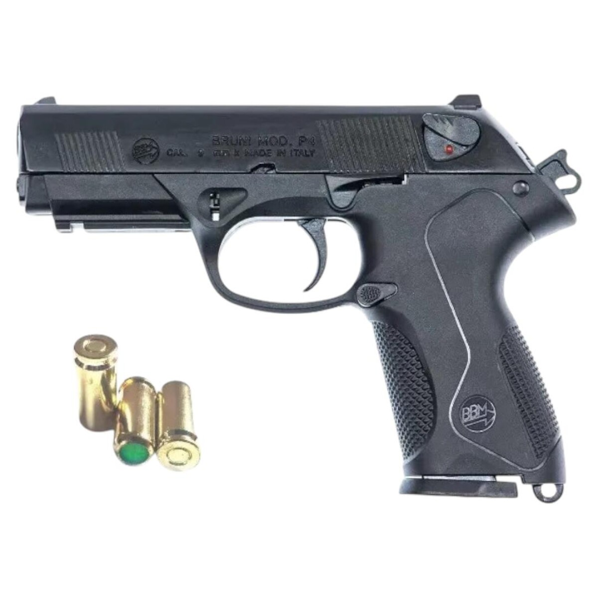 Pistola Detonadora De Fogueo Beretta P4 Pak 