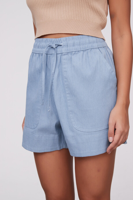 Short Dotiasa Azul Claro