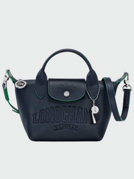 Longchamp - Le Pliage Xtra Boslo con Asa Superior XS Azul