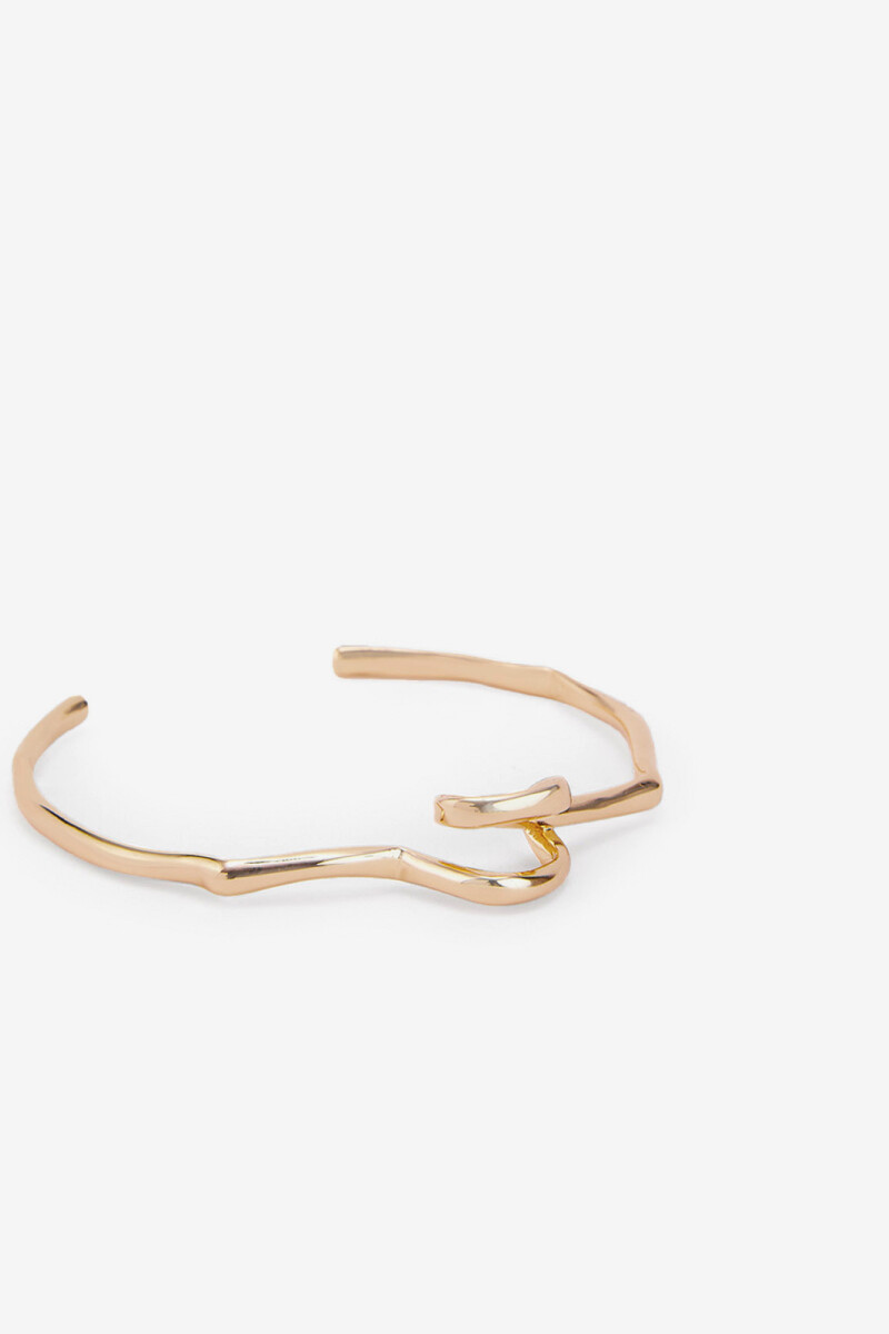 PULSERA RÍGIDA Dorado