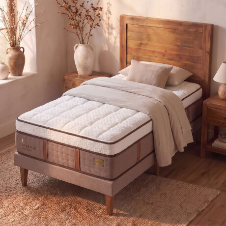 SOMMIER 1 Y 1/2 PLAZAS RESORTES IMPERIALE