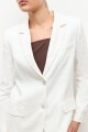 Blazer 100% Lino blanco