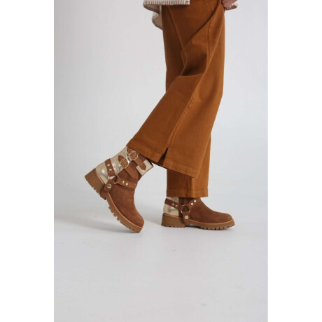Bota Biker Short Whiskey Con