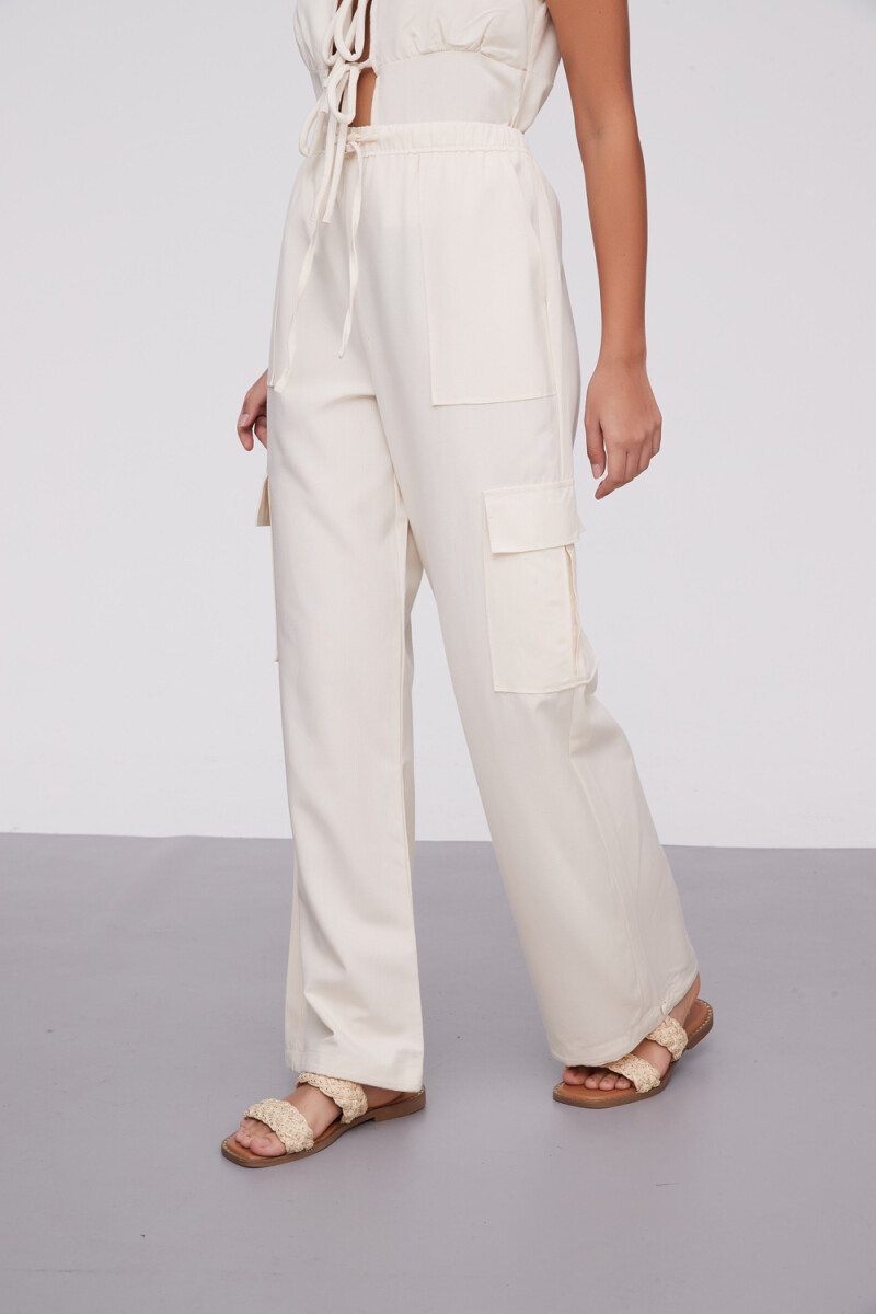 Pantalon Bacarli - Beige Claro 