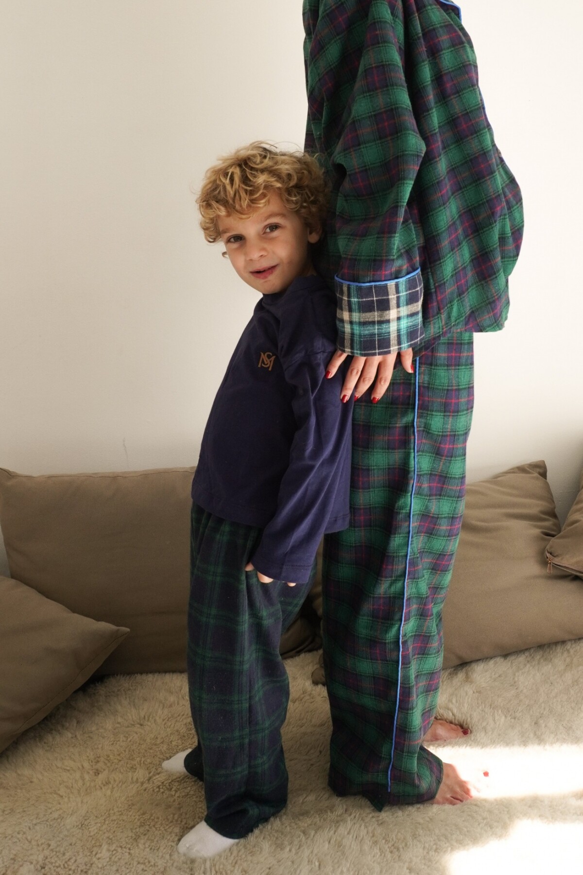 Mini Boy Sleepwalker Verde / Azul