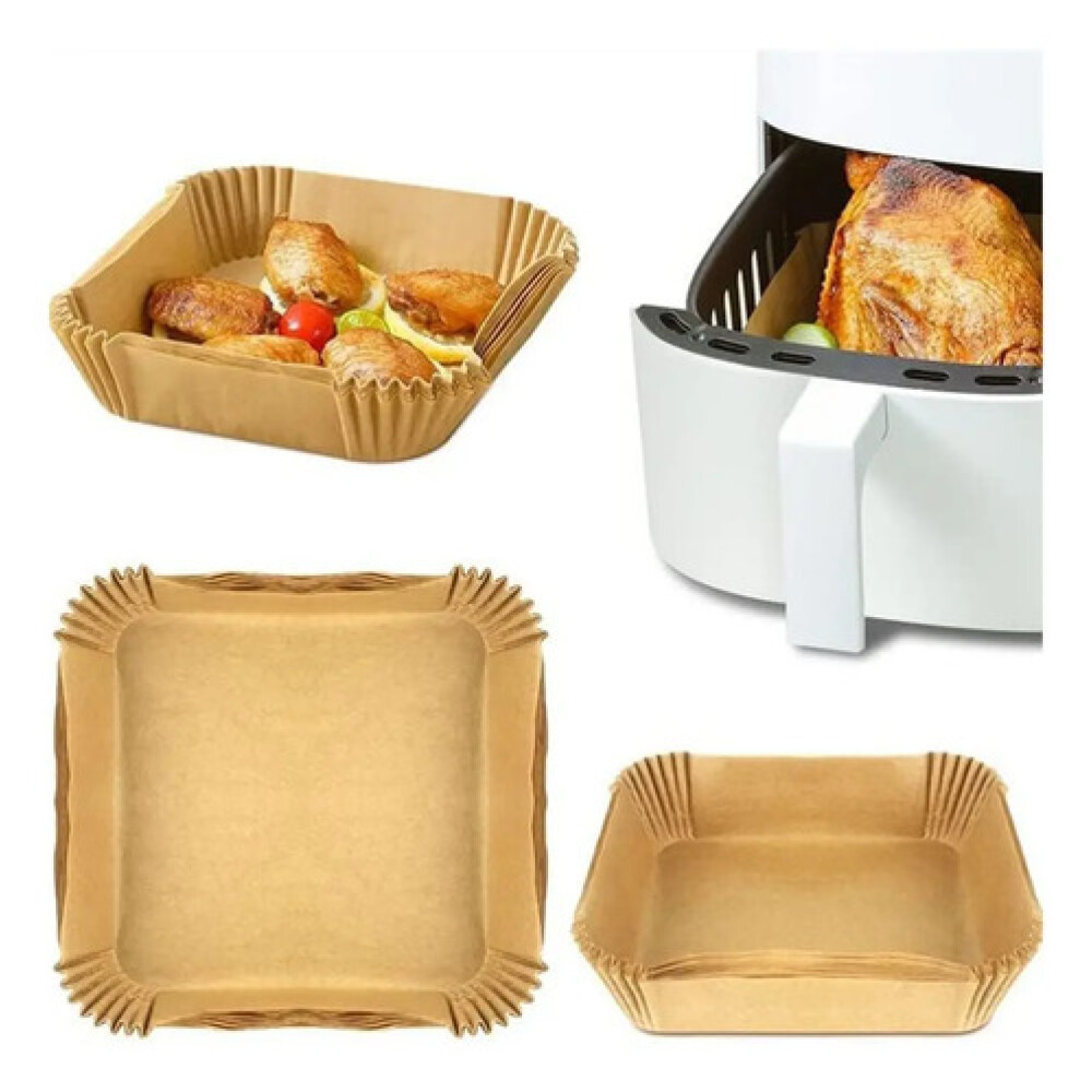 Set moldes descartables Air fryer 20cm x50 PRISMA Set moldes descartables Air fryer 20cm x50 PRISMA