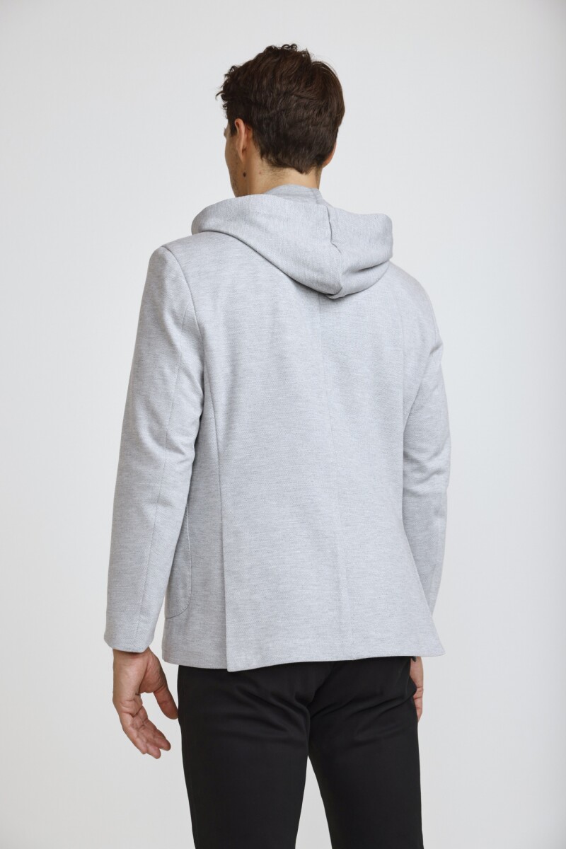 Blazer Boggiani Con Capucha GRIS